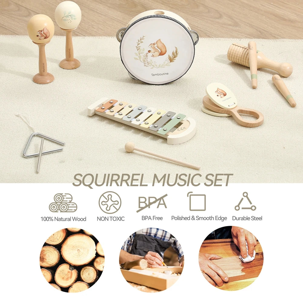 Montessori Musical Instrument Set