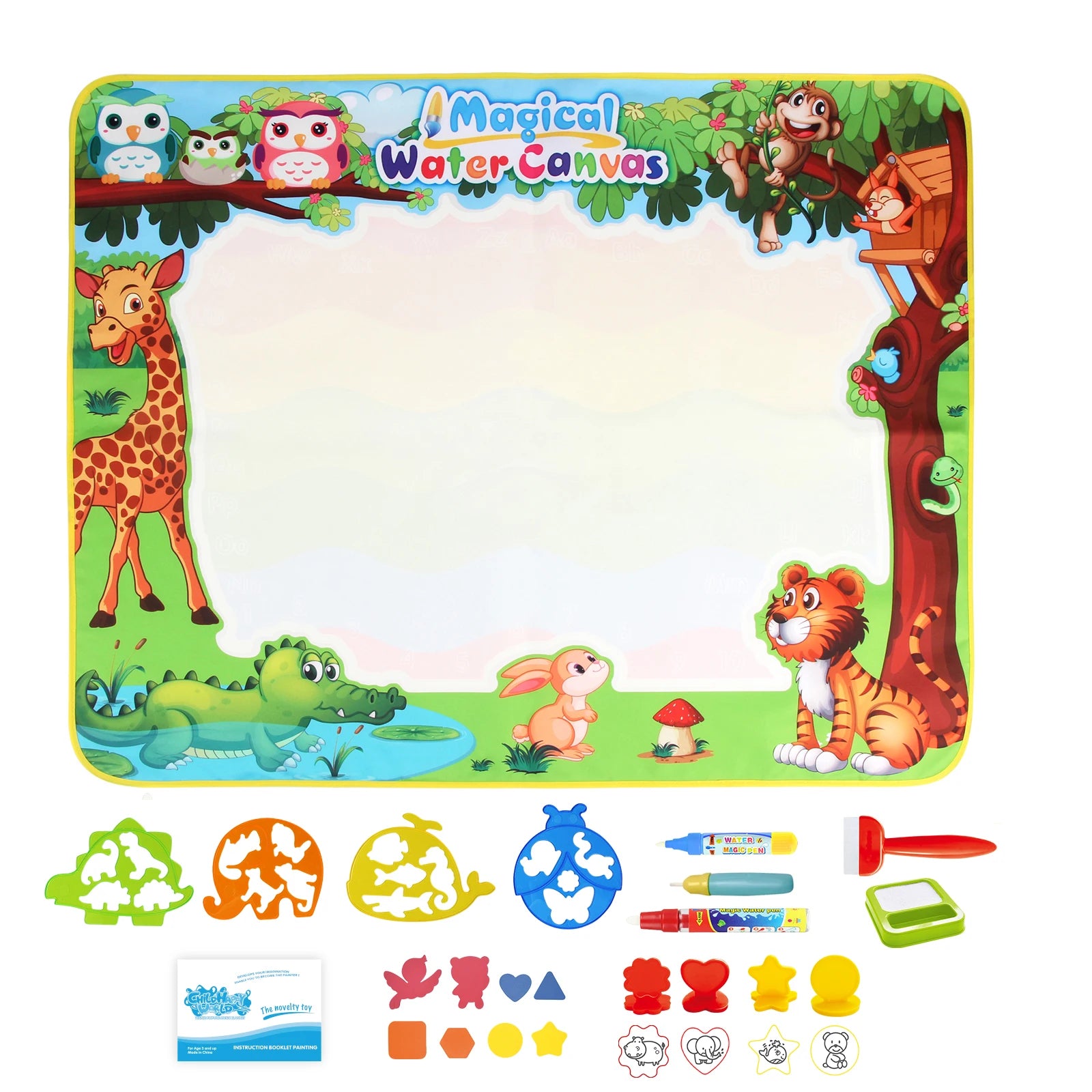 AccessOfJoy Magic Water Doodle Mat