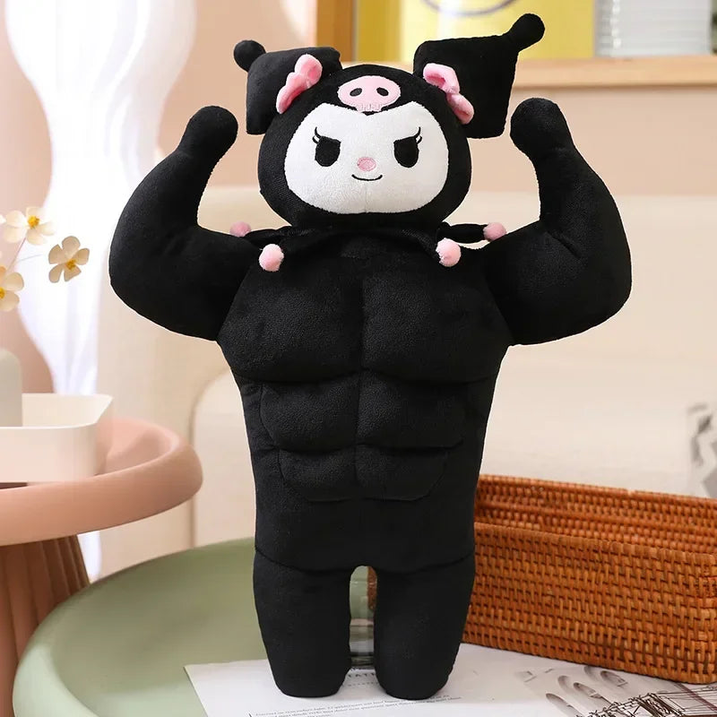 Sanrio Kawaii Hello Kitty Muscle Plush