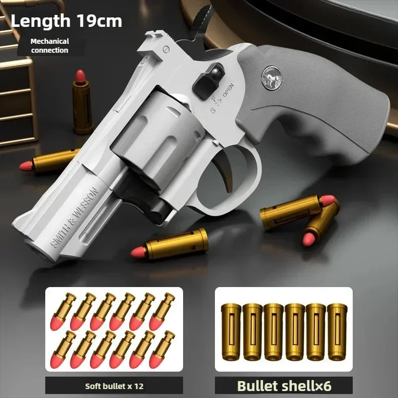 ZP5 357 Revolver Soft Dart Toy Gun for Outdoor CS Game