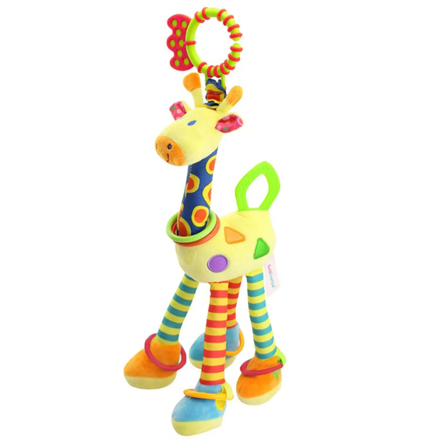 Soft Giraffe Baby Rattle