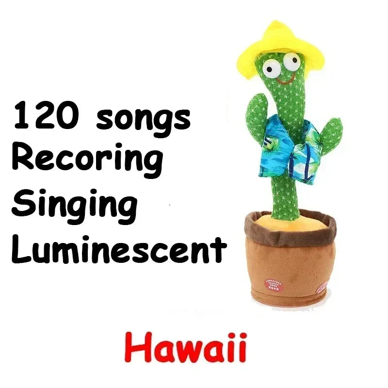 Talking Cactus Toy with Lights