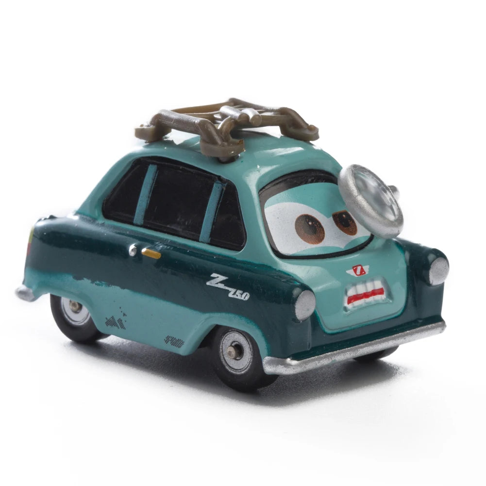 Cars Disney Pixar Lightning McQueen, Mater, Jackson Storm, The King 1:55 Metal Alloy Car Model Toy Gift for Kids