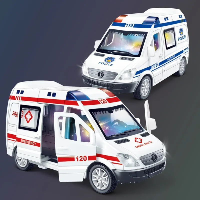 1:32 Mini Diecast Emergency Vehicles