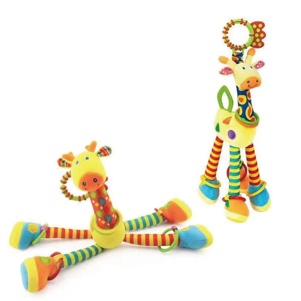 Soft Giraffe Baby Rattle
