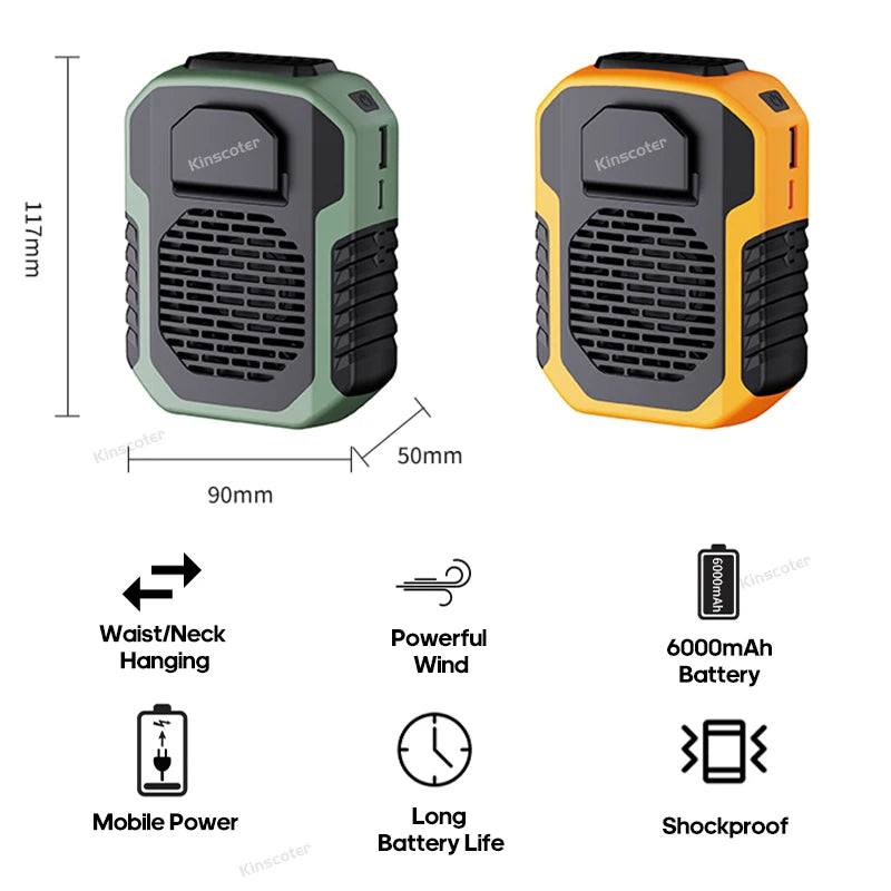 Portable Waist Fan
