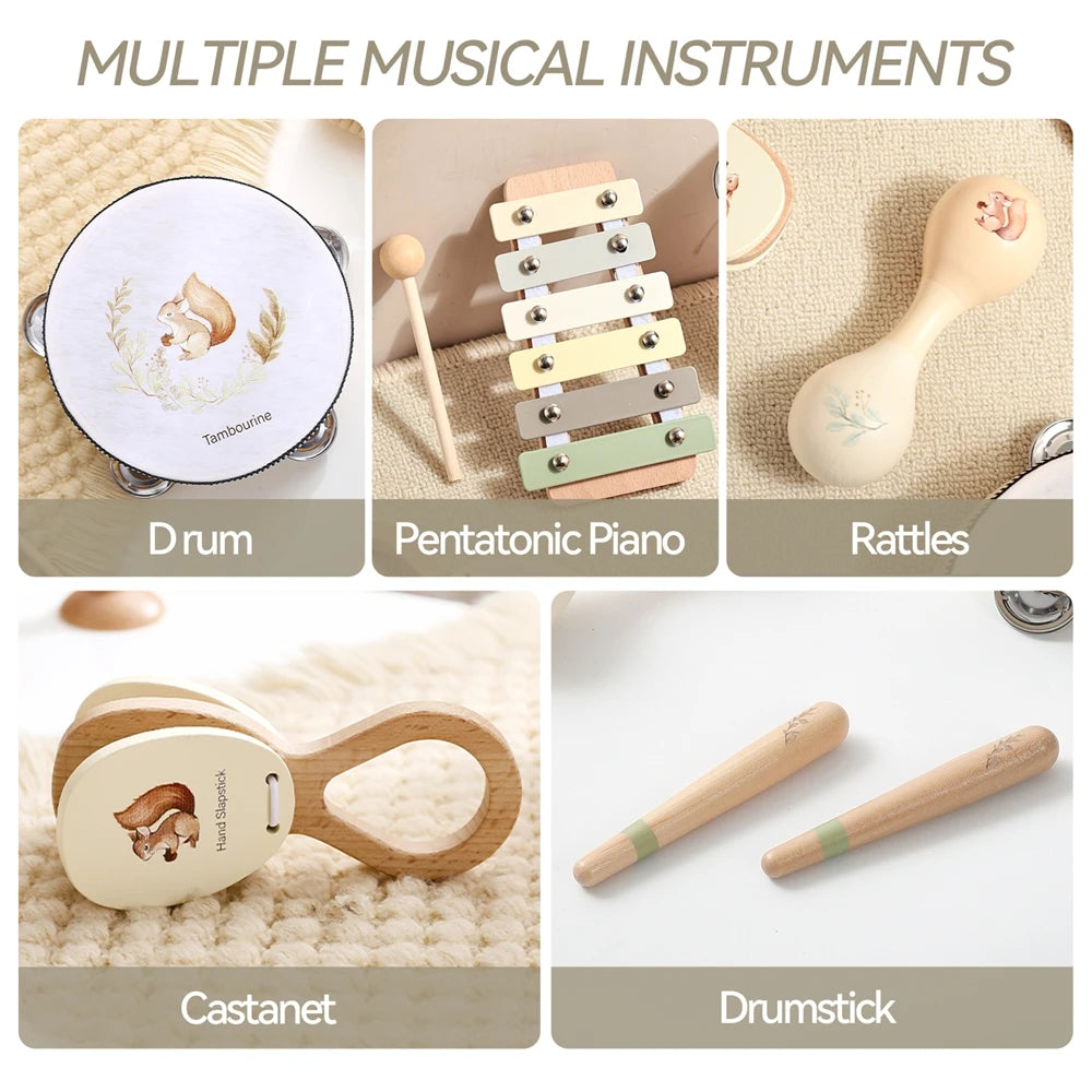 Montessori Musical Instrument Set