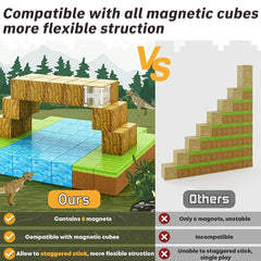100pcs Magnetic Blocks Set