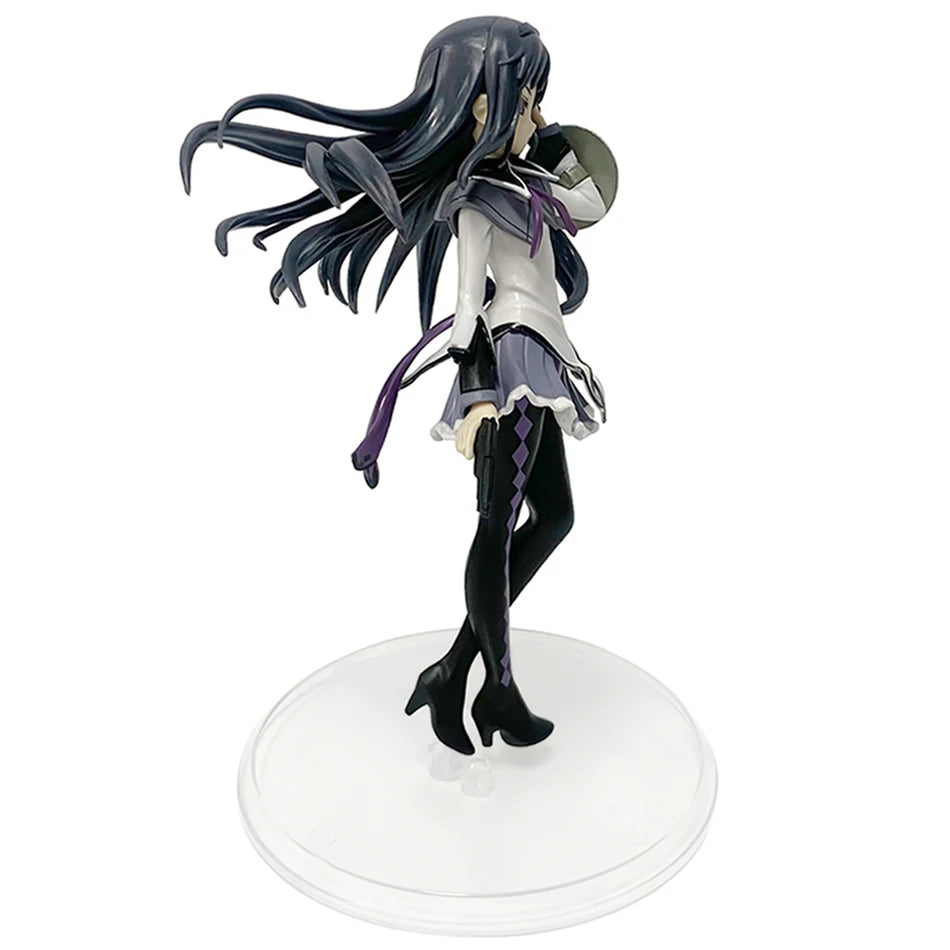 16.5cm Madoka Magica Akemi Homura PVC Anime Figure Collectible Model Toy Gift