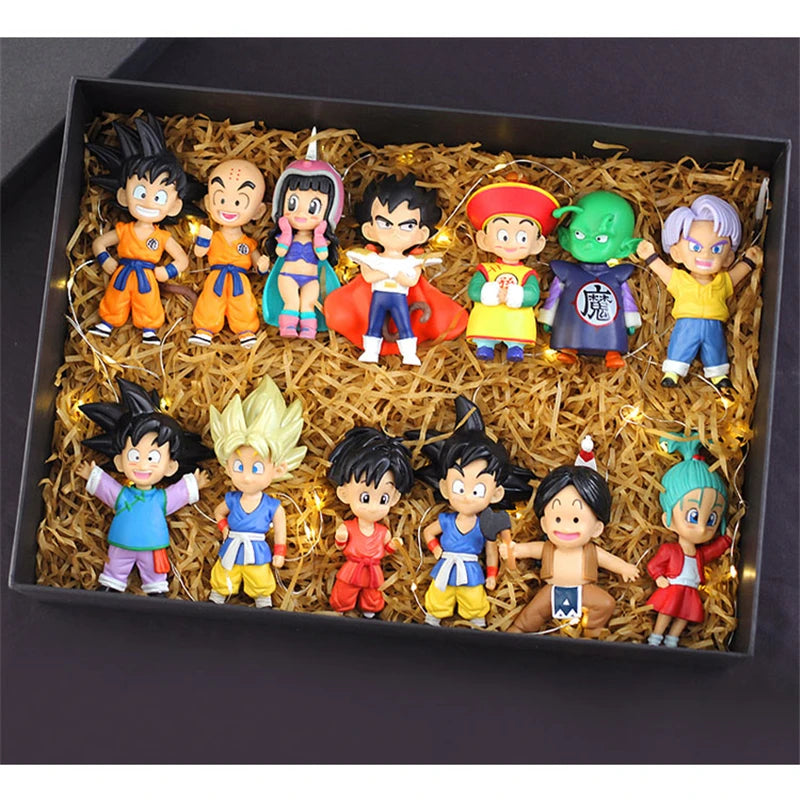 Dragon Ball Z Super Saiyan Action Figure Set