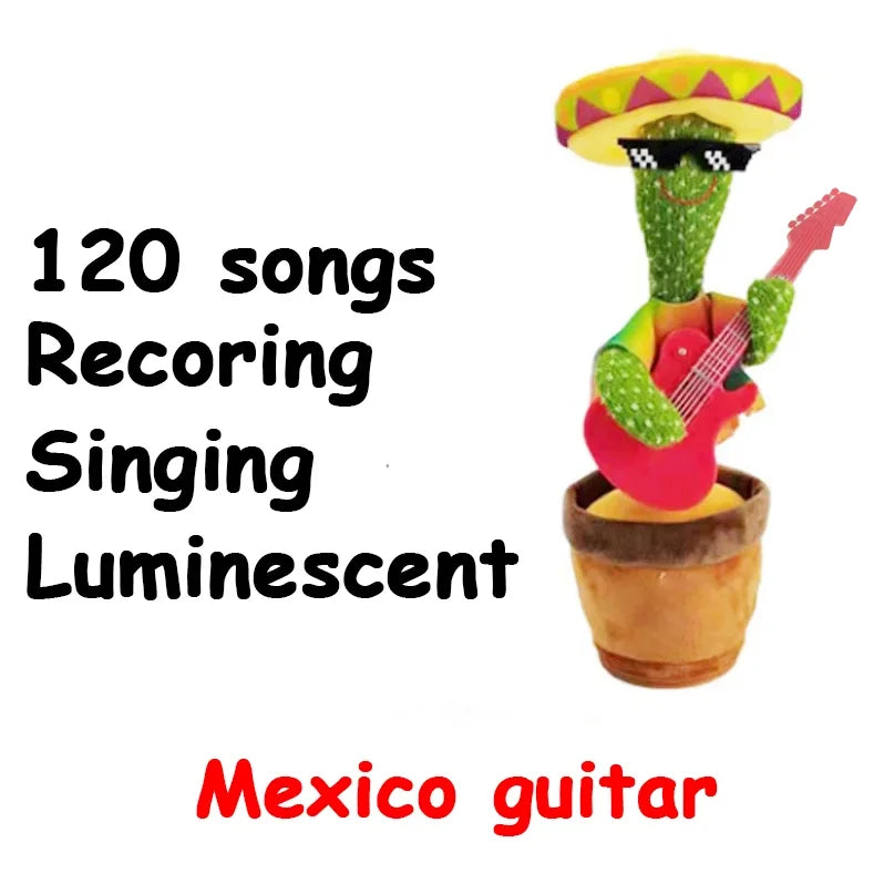 Talking Cactus Toy with Lights