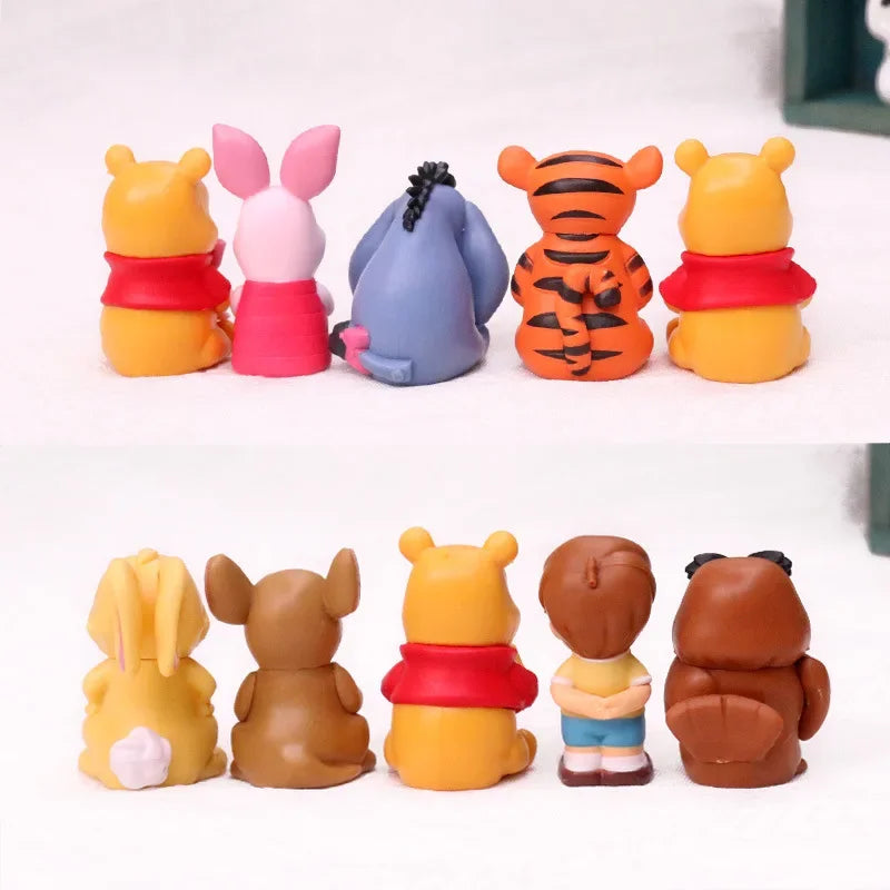 10pcs Winnie The Pooh Action Figure Set