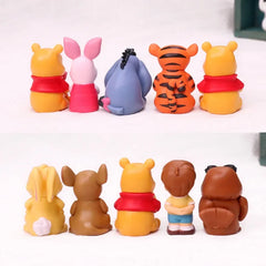 10pcs Winnie The Pooh Action Figure Set
