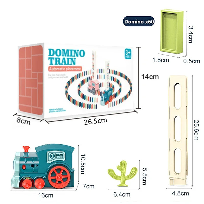 AccessOfJoy Domino Train Set
