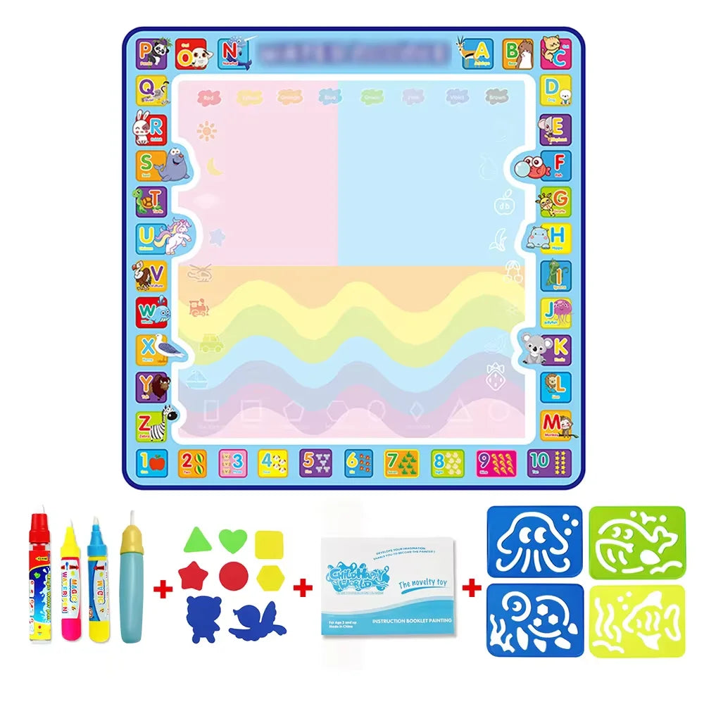 AccessOfJoy Magic Water Doodle Mat