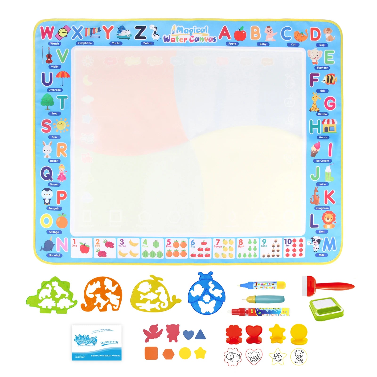 AccessOfJoy Magic Water Doodle Mat