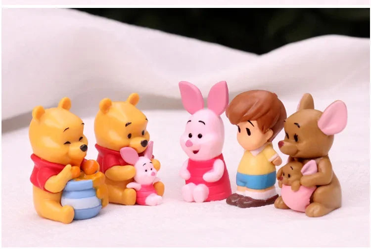 10pcs Winnie The Pooh Action Figure Set