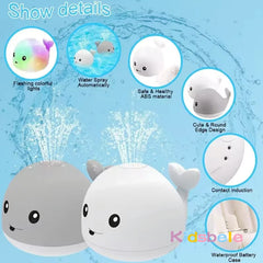 AccessOfJoy Glow-in-the-Dark Whale Sprinkler