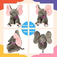 11.8" Interactive Plush Elephant Toy