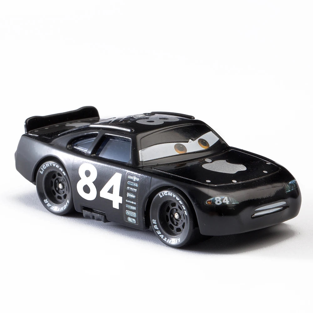 Cars Disney Pixar Lightning McQueen, Mater, Jackson Storm, The King 1:55 Metal Alloy Car Model Toy Gift for Kids